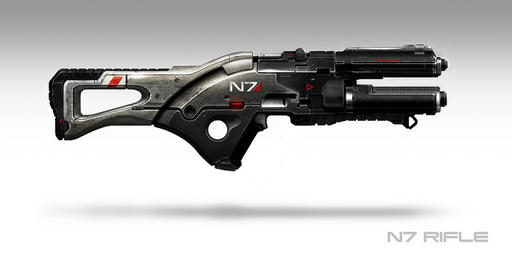 Mass Effect 3 - N7 Rifle в натуральную величину